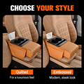 Integrated multifunctional car armrest increase with pressure compensation