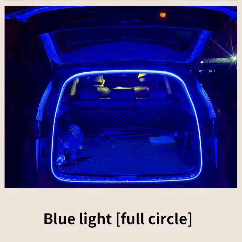 Motion Sensor LED Car Trunk Light Strip – Easy Install Ambient Interior Lighting